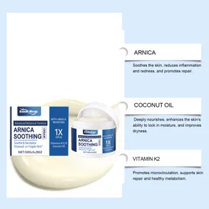 South Moon Arnica Soothing Cream 120g nourishes and repairs dry skin with botanical ingredients.