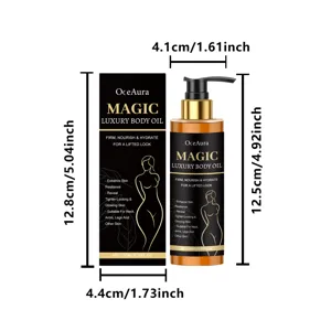 OCEAURA Luxus Körperöl mit Spender, straffende und nährende Formel, 100ml feuchtigkeitsspendende Pflege