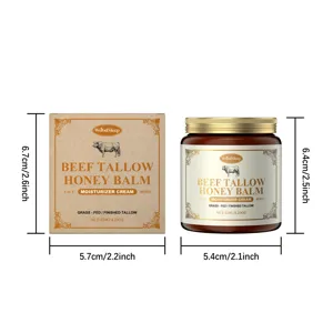 WOODSLEEP beef tallow honey balm face and body moisturizer cream 120g natural skin care