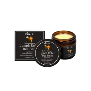 Ximonth Tallow Collagen Lymph Relief Bee Balm 60g natural body care moisturizing cream.