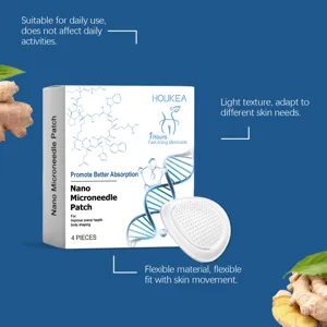 HOUKEA Nano Microneedle Body Patch Detail Display for Firming and Skin Absorption Care