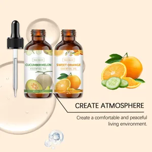 WEST MONTH soothing essential oil set cucumber melon and sweet orange 30ml moisturizing