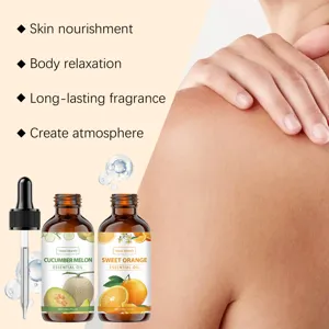 West Month essential oil set with dropper, natural plant formula for skin nourishment and body.