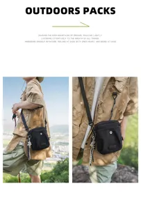 Casual nylon crossbody shoulder bag for men and women, perfect for outdoor travel commuting.
