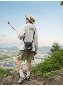 Modische Nylon Umhängetasche für Paare, trendige Streetwear Tactical Handy Umhängetasche.