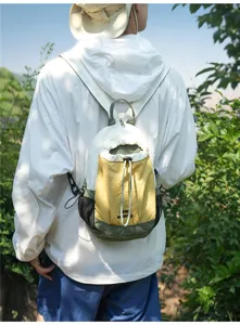 Μοντένιο outdoor πολυλειτουργικό mini σακίδιο πλάτης κορδόνι αθλητική τσάντα ταξιδιού