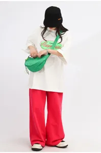 Korean style woven nylon crossbody dumpling bag for women, trendy casual fashion shoulder bag.
