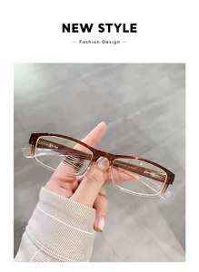 Verlaufsmrahmen Blaulichtfilter Lesebrille für Senioren, leicht und bequem kleines Gestell.