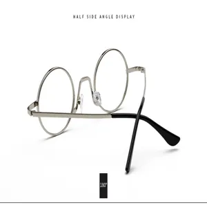 Vintage Metallrahmen Brille im klassischen Retro-Design, ideal für den täglichen modischen Look.