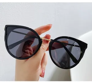Lunettes de soleil cat eye mode femme verres polarisés protection UV extérieure