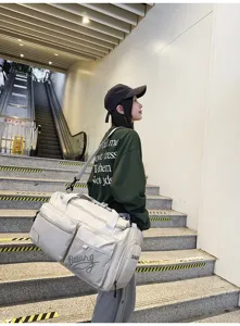 Große Kapazität Reise Sporttasche Outdoor Fitness Umhängetasche für Damen Duffle Bag