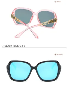 Lunettes de soleil polarisées élégantes pour femmes avec montures chics pour l'été.