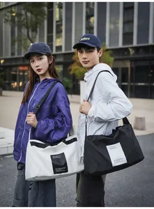 Bolso bandolera de gran capacidad bolsa de viaje deportiva unisex diseno de moda