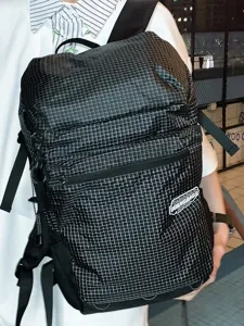Sac à dos de randonnée en plein air, grande capacité sac de voyage de sport décontracté chic.