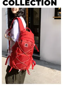 Outdoor großer Kapazität Freizeit Kordelzug Rucksack 2025 neu leicht Wandern Reise Sporttasche
