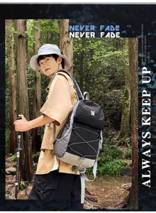 Leichter Outdoor Wanderrucksack für Damen und Herren, stilvoller Freizeit Sport Tagesrucksack.