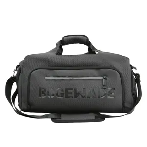 Large capacity sports gym duffel bag, casual travel shoulder messenger bag with handle.