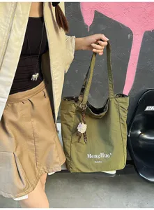 Casual große Kapazität Segeltuch Tragetasche für Damen stilvolle Umhängetasche Handtasche