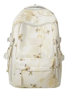 Vintage Schmetterling Print grosse Kapazitaet Schulrucksack fuer Schueler Hauptansicht