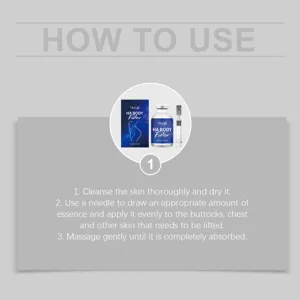 HOYGI HA body filler ampoule essence detail usage guide and skincare application instructions.