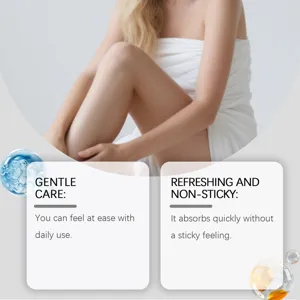 Gentle exfoliating body spray offers refreshing and non-sticky care for daily use.