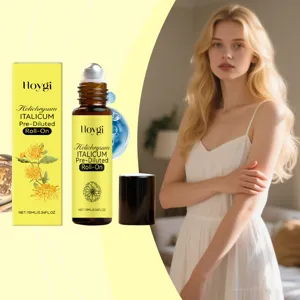 Aceite Esencial Roll On de Helichrysum Suave Hidratante Alisador Masaje Diario Cuidado Corporal