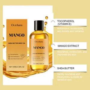 OceAura Mango Shea Butter Body Oil 100ml moisturizing nourishing skin care product