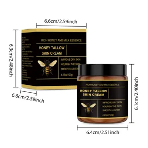 Crème visage miel et suif hydratante profonde soin de la peau 120g crème nourrissante