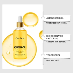 OceAura feuchtigkeitsspendendes Körperöl 100ml mit Jojobaöl für intensive Hautpflege.