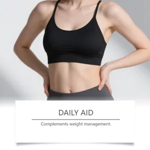 Nahaufnahme Detail eines schwarzen Sport-BH für Damen, bequeme elastische Stoffe Fitness.