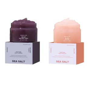 Fragrance body scrub sea salt 100g set, gentle exfoliating and moisturizing skin care.