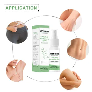 Jaysuing natürliches Haarentfernungsspray für Körper und Gesicht sanft 30ml flasche