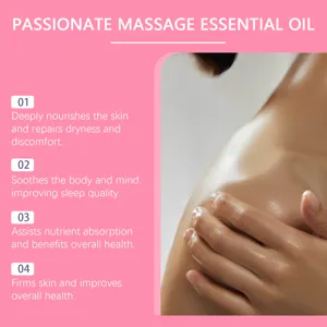 Körpermassageöl für tiefe Hautnährung, Beruhigung von Körper und Geist sowie Straffung.