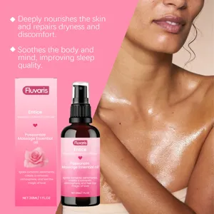 Fluvaris Körpermassageöl nährt die Haut tiefgehend und beruhigt Körper und Geist optimal.