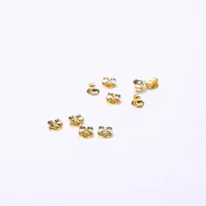 S925 plata esterlina mariposa respaldos de aretes tapones de oido accesorios detalles