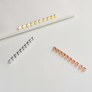 Parte trasera de pendiente de mariposa de plata esterlina S925 detalles de joyeria