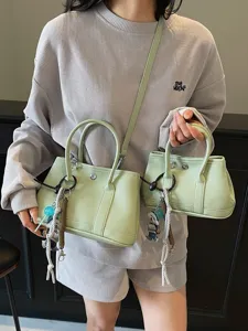 Koreanische Mode vielseitig einfache große kleine Damen Tote Tasche Reise Umhängetasche