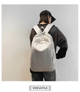 Sac a dos d'affaires en PU pour homme grande capacite sac de voyage pour deplacement chic