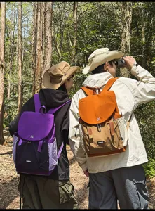 Sac à dos de voyage outdoor grand format colorblock léger sac de sport détail pro