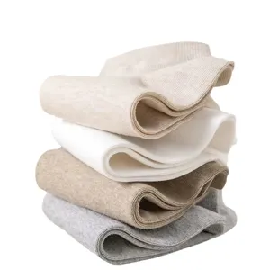 Comfortable pure color men's short socks, breathable cotton material, multi-color daily wear pack.