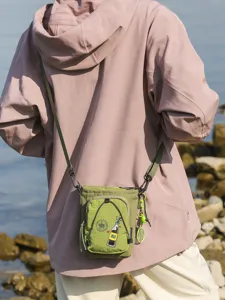 Bolso cruzado de moda para teléfono móvil pequeña bolsa deportiva exterior viaje diario
