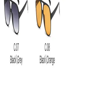 Lunettes de soleil rétro à double pont avec verres dégradés tendance grande monture