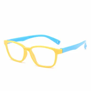 Gafas Luz Azul Niños TR90 Montura Flexible Óptica Para Niños Gafas De Vista Nue