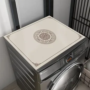 New Chinese washing machine dust cover diatom mud waterproof top mat laundry protector