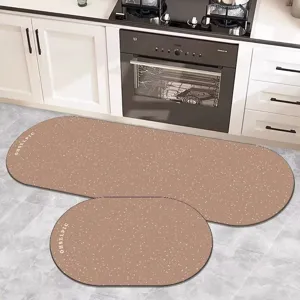 Korean Minimalist Style Absorbent Floor Mat Bathroom Non Slip Rug Kitchen Door Mat Diatom Mud Mat Home Decor