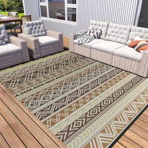 Moroccan geometric area rug for living room bedroom patio bohemian large outdoor indoor carpet