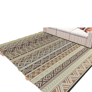 Moroccan geometric living room rug non-slip bedroom carpet for home balcony decor