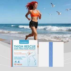LANISKA Thigh Rescue Anti-Friction Patch, sweat-resistant invisible skin protection, 10pcs.