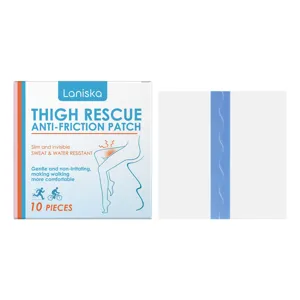 Anti-Friction Thigh Patches Invisible Waterproof Sweat-Resistant Breathable Thigh Protection Tape Smooth Comfort Care For Women
