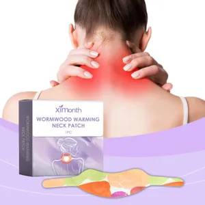 Herbal Wormwood Self Heating Warming Neck Patch For Pain Relief And Neck Care
